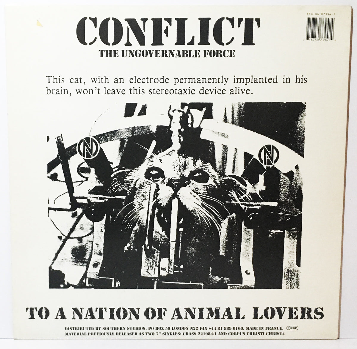 CONFLICT テストプレス The House That Man Built Conflict - The House That Man Built – Uptown Record Store