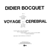Didier Bocquet - Voyage cerebral